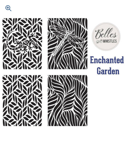 Enchanted Garden - Stencil