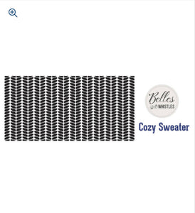 Cozy Sweater - Stencil