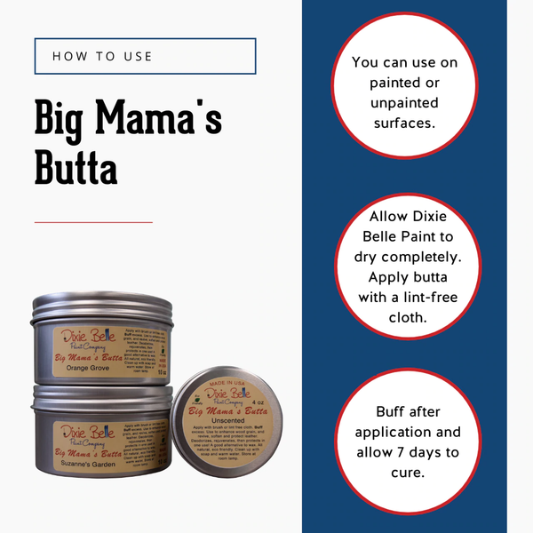 Big Mama's Butta-Dixie Belle Chalk Mineral Paint
