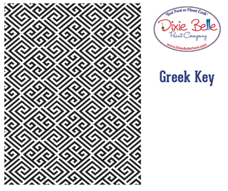 Greek Key Stencil