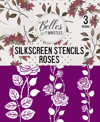 Roses - Silkscreen Stencil