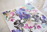 Colorful Floral with Black and White - Rice Decoupage Paper
