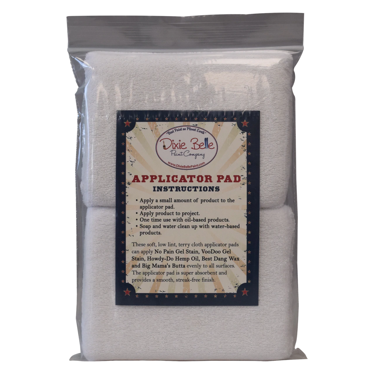 Applicator Pads (2pk)-Dixie Belle Chalk Mineral Paint